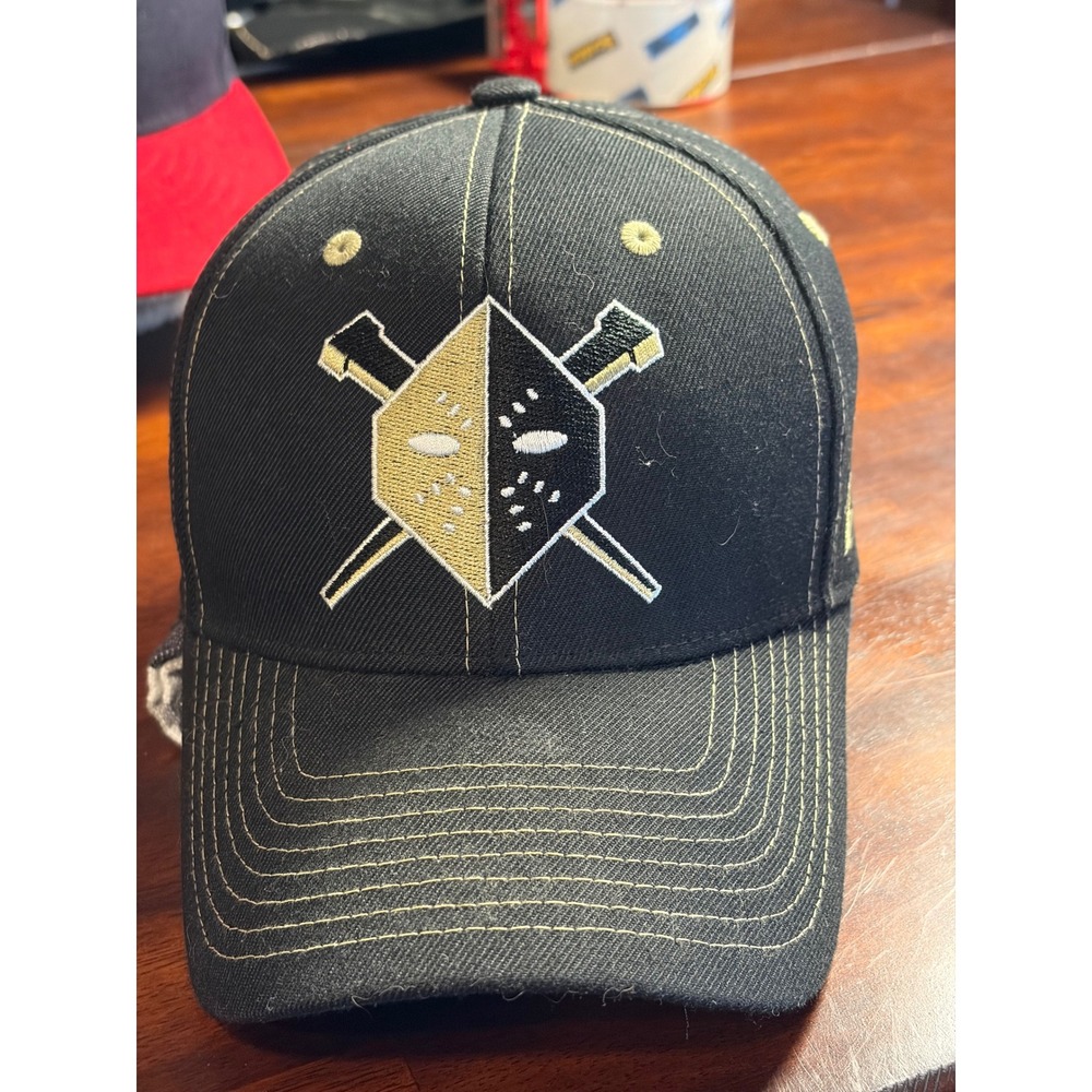 Wheeling Nailers Hockey Cap Embroidered Shield Hockey Snapback
